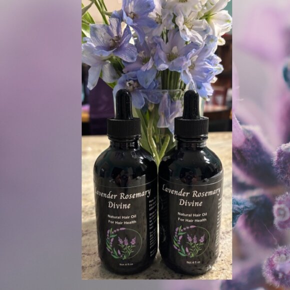 Lavender Rosemary Divine Natural Hair Oil - Picture 3 of 8